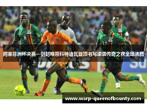 阿莱非洲杯决赛一剑封喉带科特迪瓦登顶书写逆袭传奇之夜全场沸腾